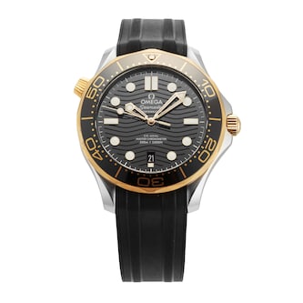 Pre-Owned Omega Seamaster Diver 42mm Stainless Steel and Yellow Gold
