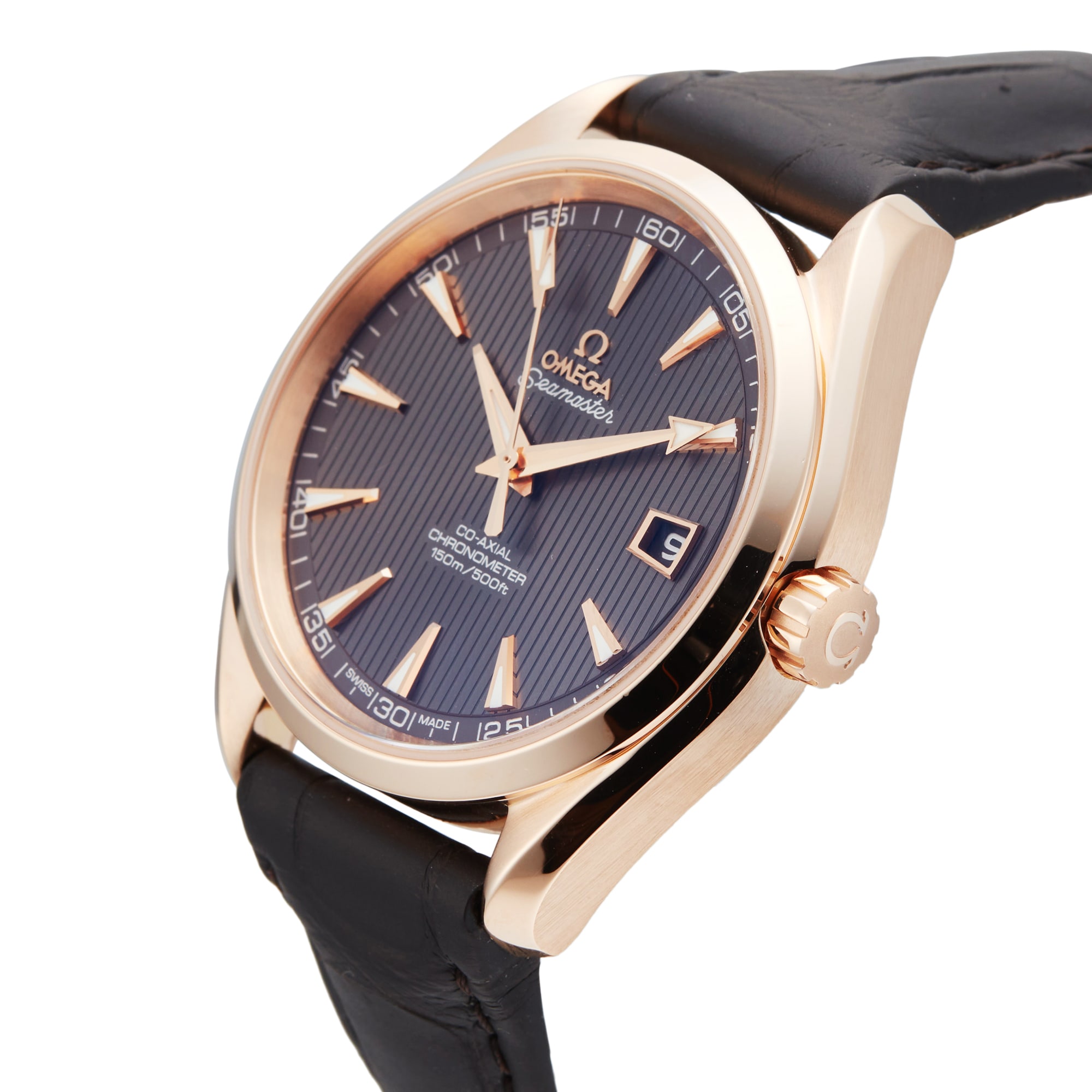 Pre-Owned Omega Seamaster Aqua Terra 41.5mm Rose Gold