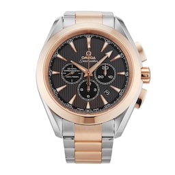 406702182490 - Seamaster Aqua Terra 44mm Stainless Steel and Rose Gold