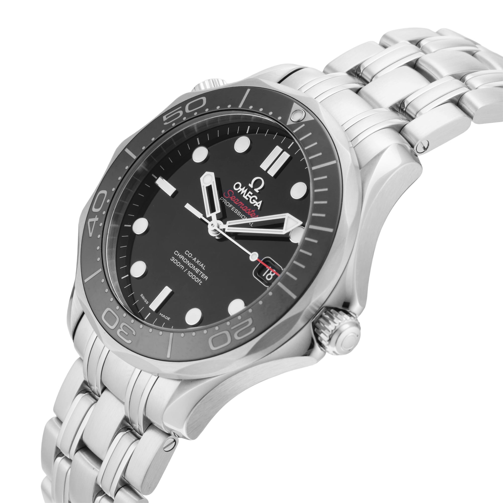 Pre-Owned Omega Seamaster Diver 300M 41mm Stainless Steel