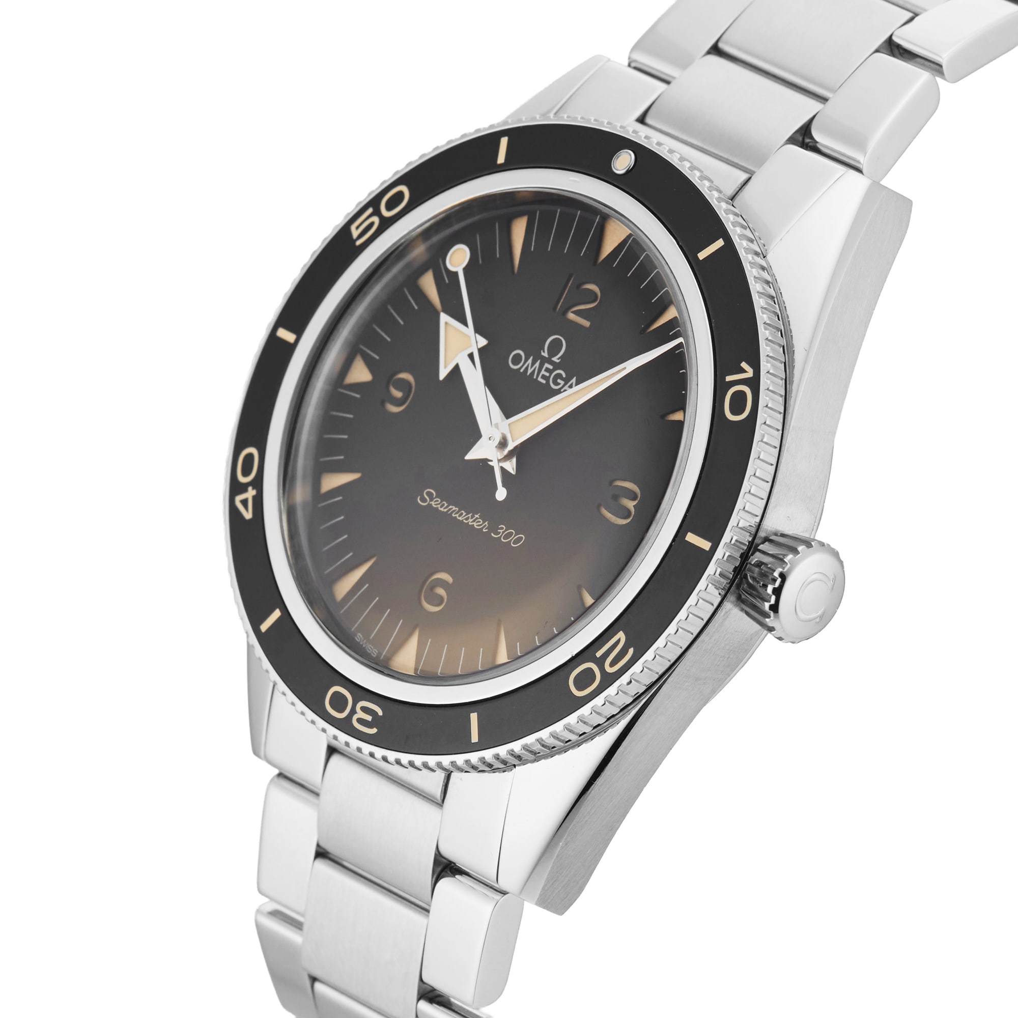 Pre-Owned Omega Seamaster 300 41mm Stainless Steel Pre-Owned Omega Seamaster 300 41mm Stainless Steel