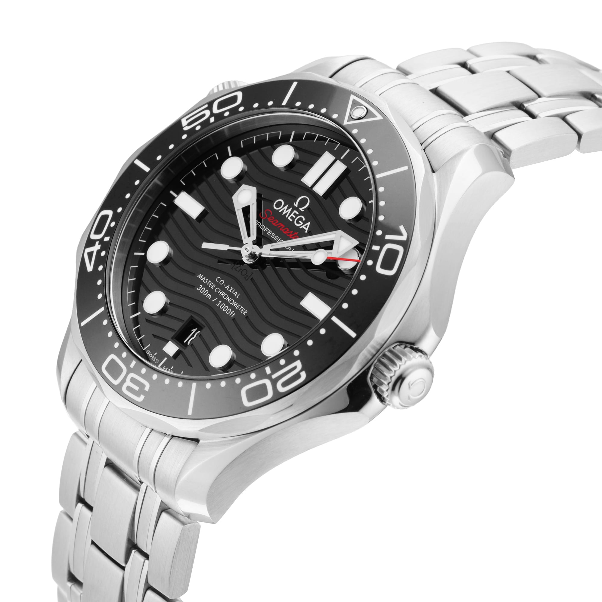 Pre-Owned Omega Seamaster Diver 300M 42mm Stainless Steel Pre-Owned Omega Seamaster Diver 300M 42mm Stainless Steel