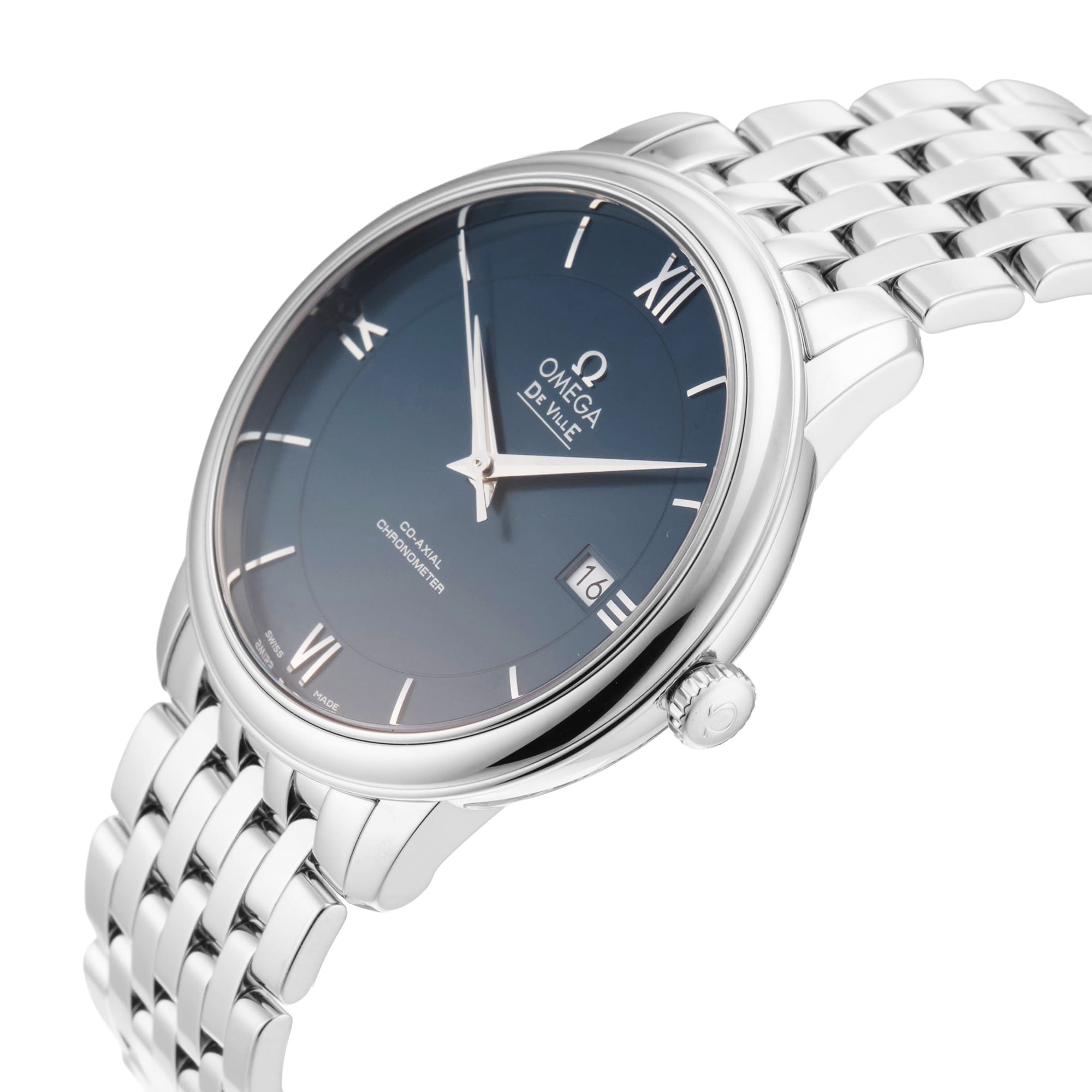 Pre-Owned Omega De Ville Prestige 39.5mm Stainless Steel Pre-Owned Omega De Ville Prestige 39.5mm Stainless Steel