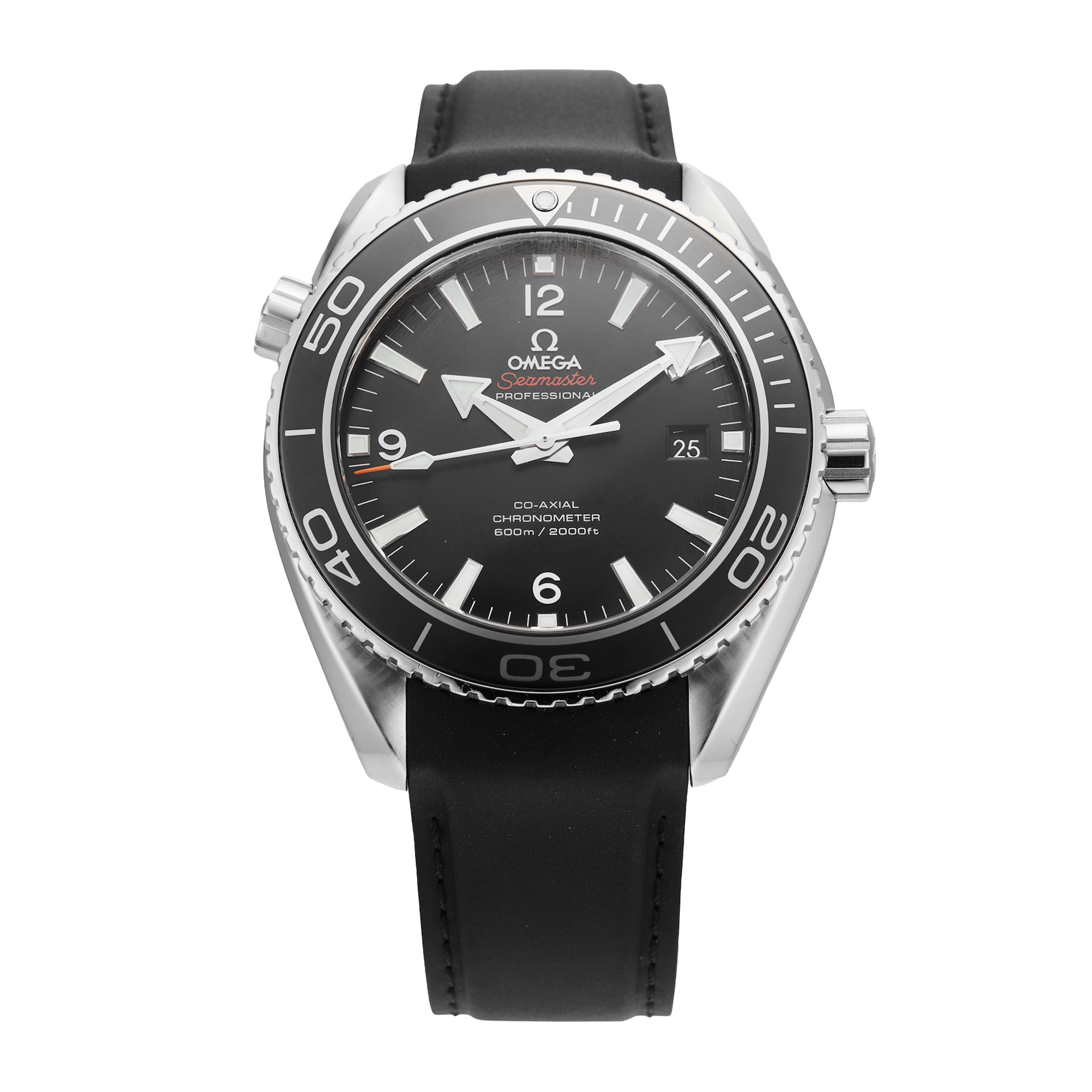 Pre-Owned Omega Seamaster Planet Ocean 45.5mm Stainless Steel Pre-Owned Omega Seamaster Planet Ocean 45.5mm Stainless Steel