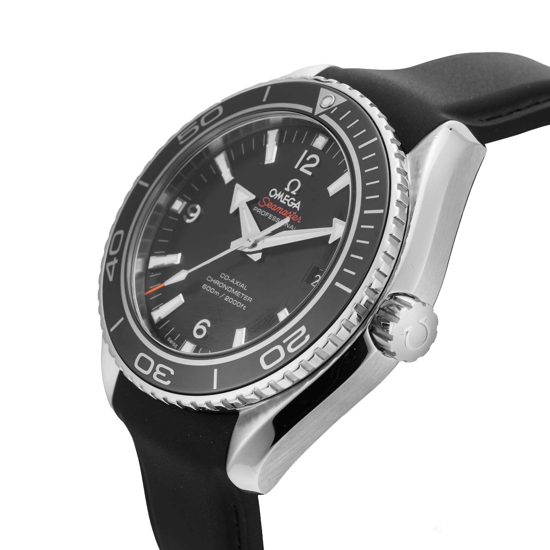 Pre-Owned Omega Seamaster Planet Ocean 45.5mm Stainless Steel Pre-Owned Omega Seamaster Planet Ocean 45.5mm Stainless Steel