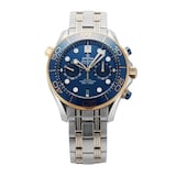 Pre-Owned Omega Seamaster Diver 300M 44mm Stainless Steel and Yellow Gold
