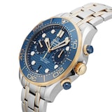 Pre-Owned Omega Seamaster Diver 300M 44mm Stainless Steel and Yellow Gold