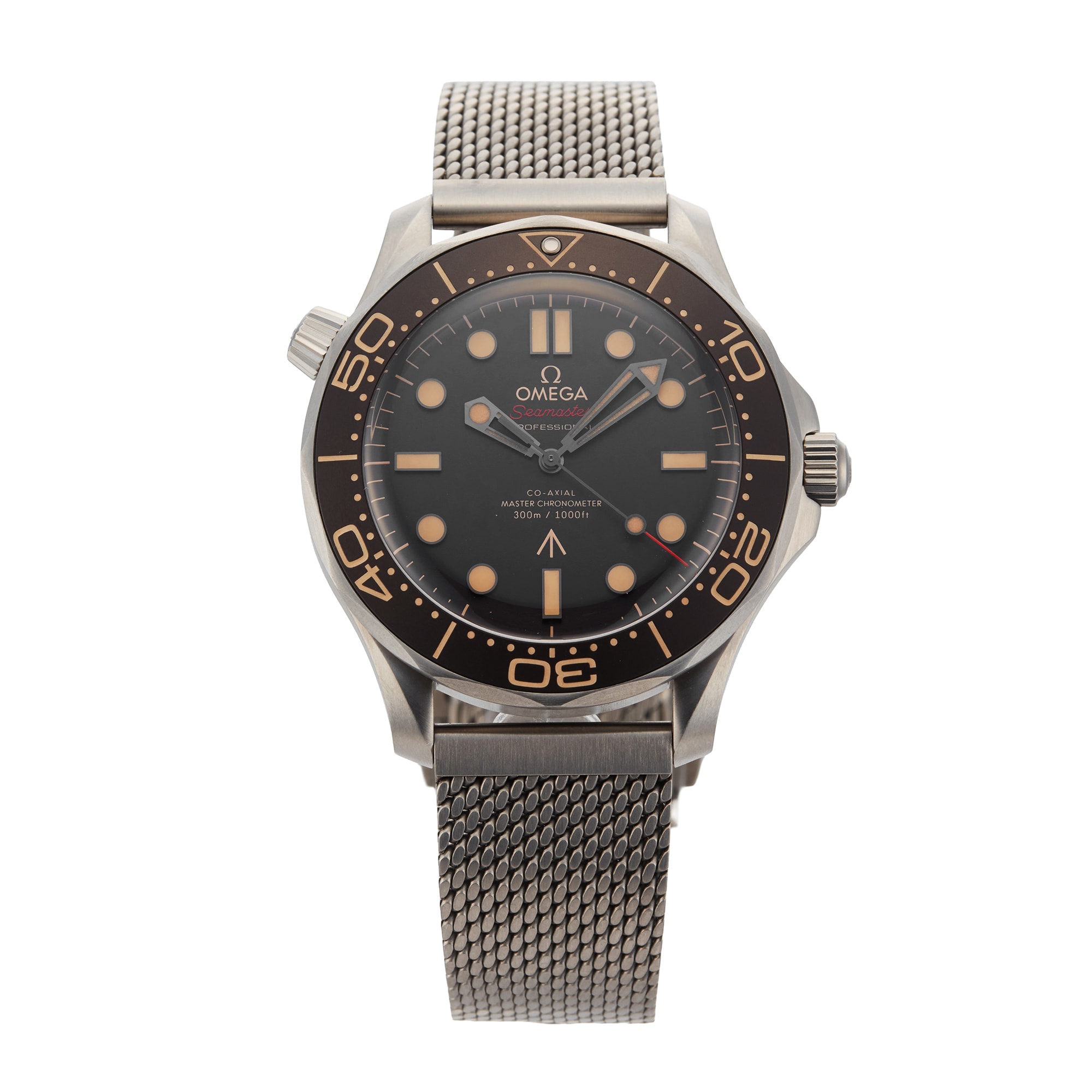 Pre-Owned Omega Seamaster Diver 300M 42mm Titanium 007 Edition Pre-Owned Omega Seamaster Diver 300M 42mm Titanium 007 Edition
