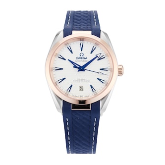 Pre-Owned Omega Seamaster Aqua Terra 150m 38mm Stainless Steel and Rose Gold Pre-Owned Omega Seamaster Aqua Terra 150m 38mm Stainless Steel and Rose Gold
