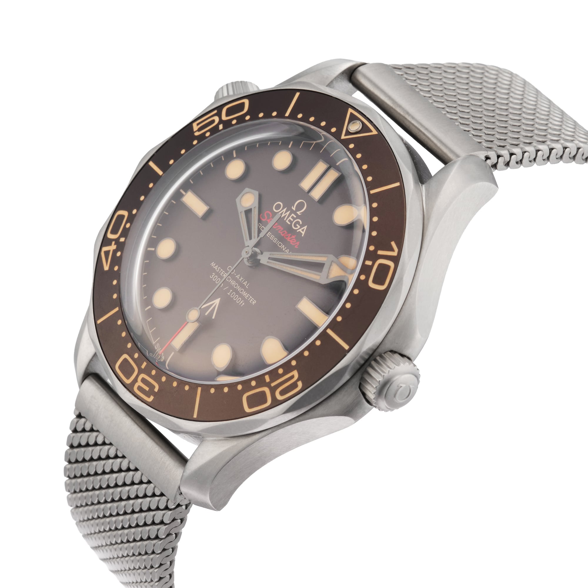 Pre-Owned Omega Seamaster Diver 300M 42mm Titanium 007 Edition Pre-Owned Omega Seamaster Diver 300M 42mm Titanium 007 Edition