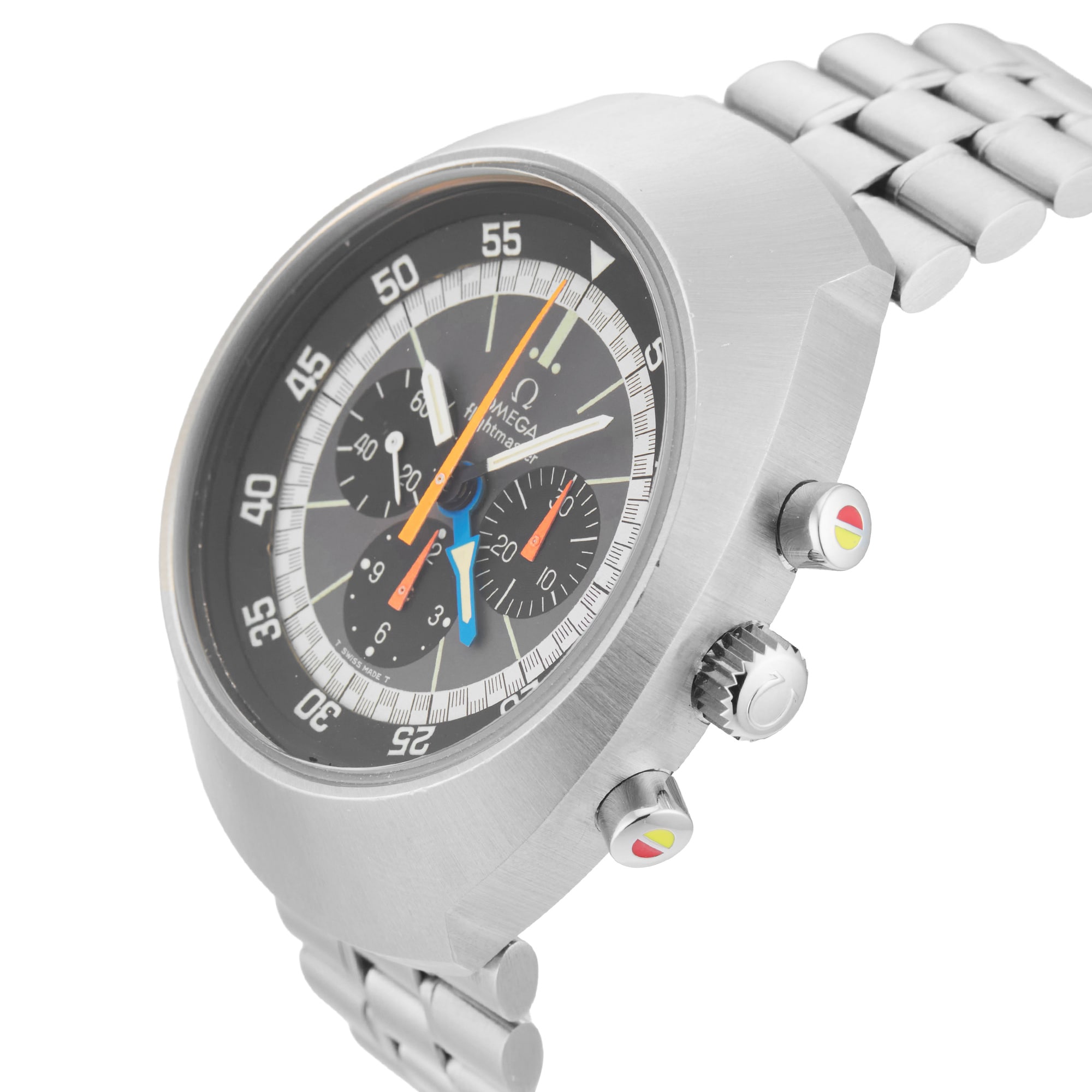 Pre-Owned Omega Flightmaster 43mm Stainless Steel Pre-Owned Omega Flightmaster 43mm Stainless Steel