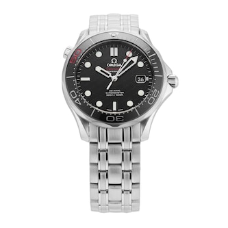 Pre-Owned Omega Seamaster Diver 300m James Bond 50th Anniversary 41mm Stainless Steel