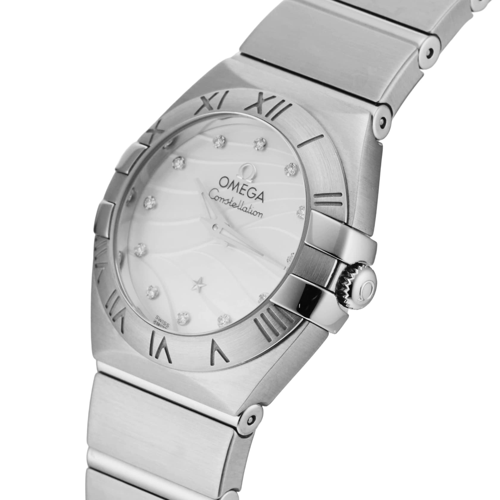 Pre-Owned Omega Constellation 24mm Stainless Steel Pre-Owned Omega Constellation 24mm Stainless Steel