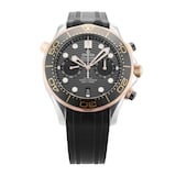 Pre-Owned Omega Seamaster Diver 300M 44MM Stainless Steel and Rose Gold