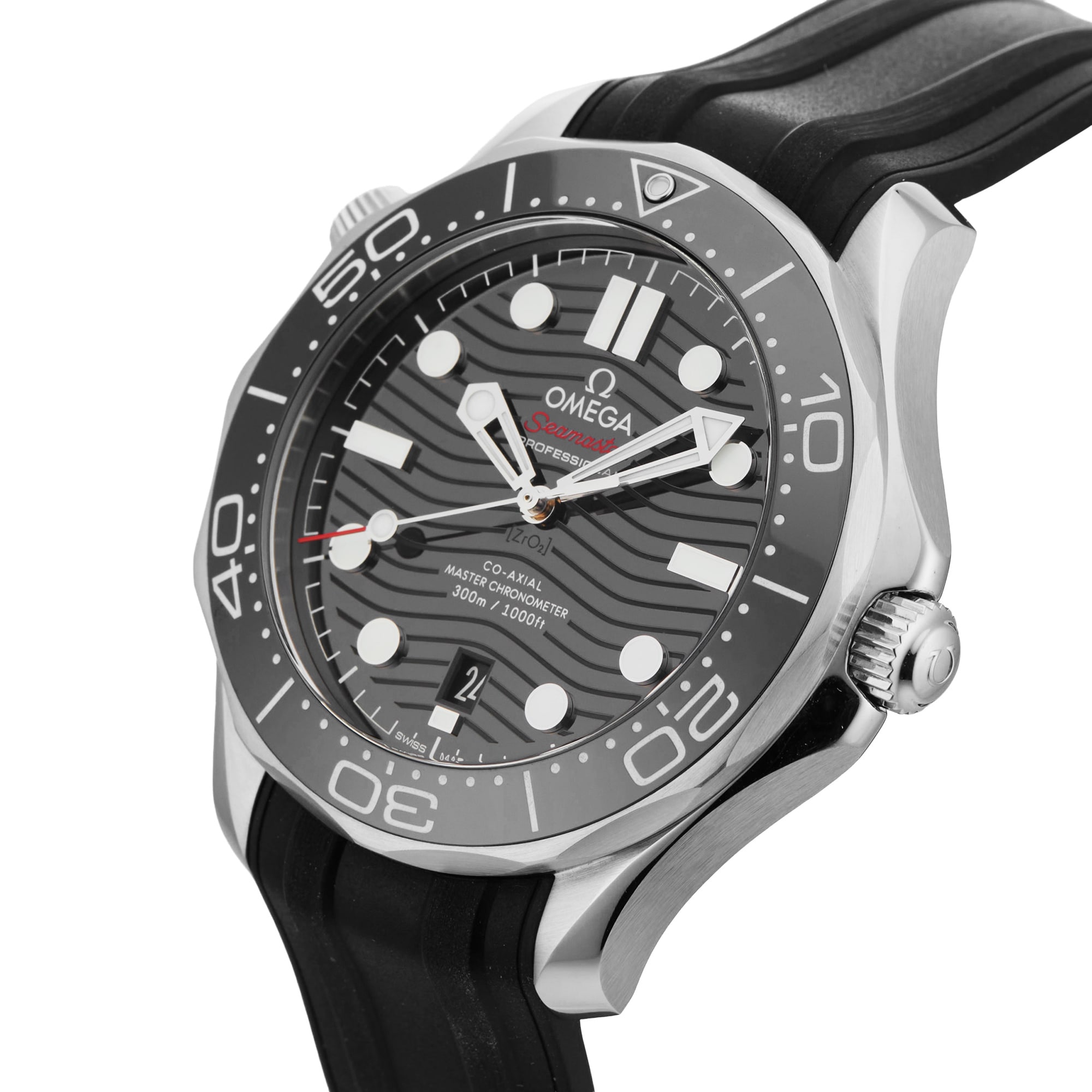 Pre-Owned Omega Seamaster Diver 300m 42mm Stainless Steel Pre-Owned Omega Seamaster Diver 300m 42mm Stainless Steel