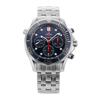 Pre-Owned Omega Seamaster Diver 300m 44mm Stainless Steel