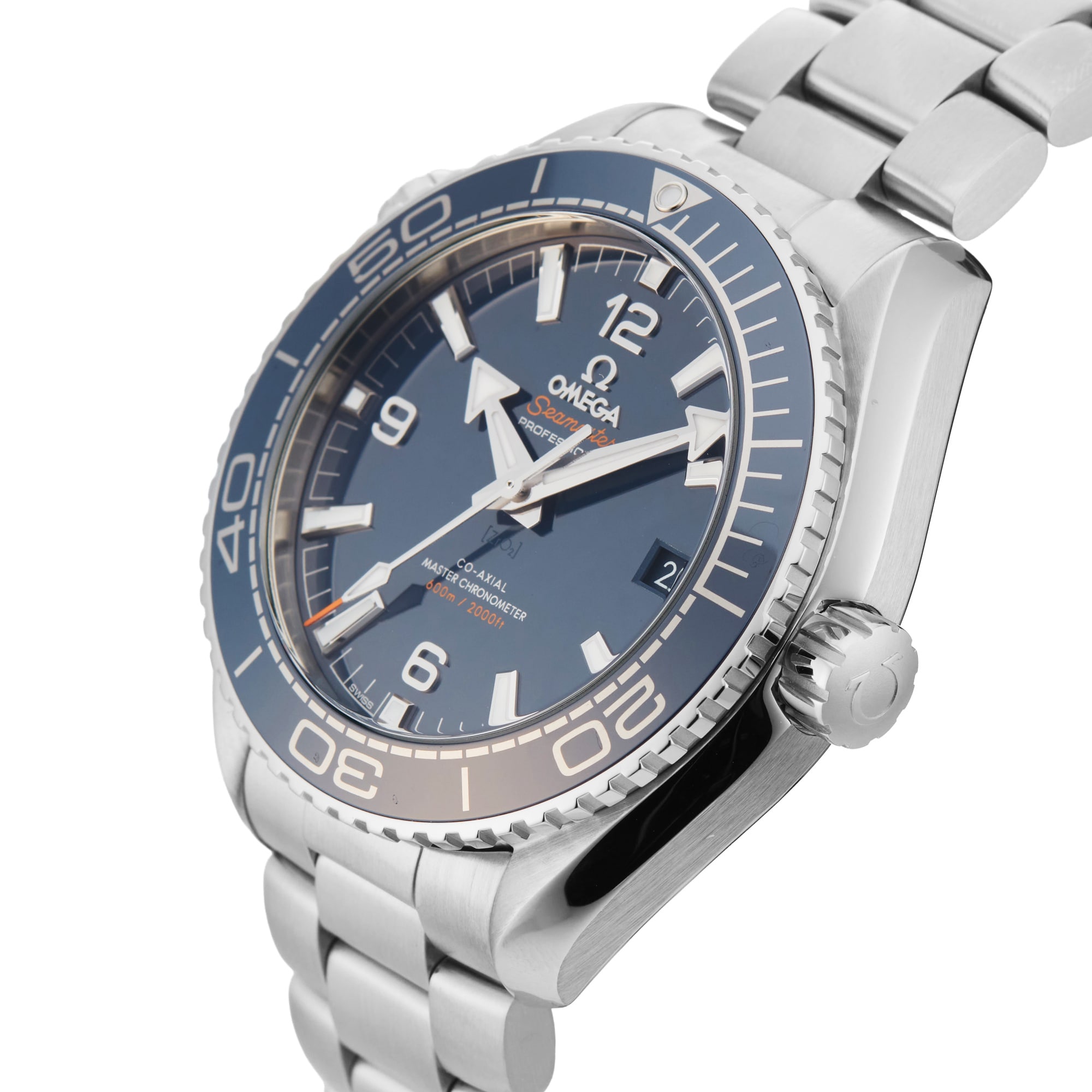 Pre-Owned Omega Seamaster Planet Ocean 600m 43.5mm Stainless Steel