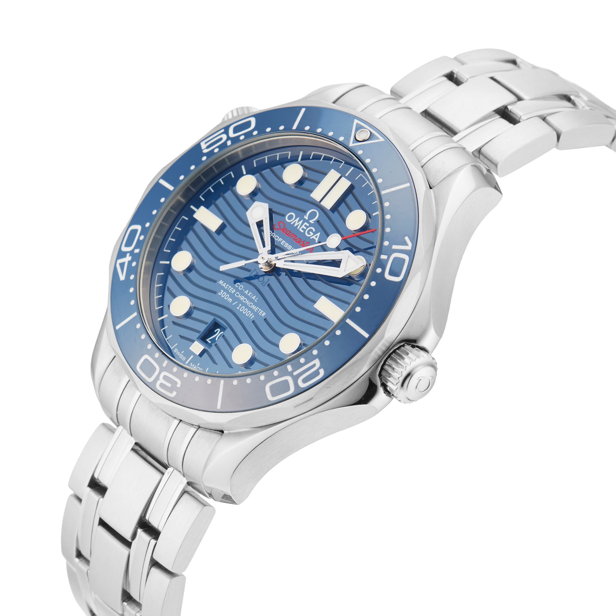 Pre-Owned Omega Seamaster Diver 300M 42mm Stainless Steel