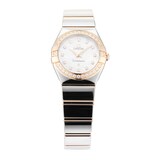 Pre-Owned Omega Constellation 24mm Stainless Steel and Rose Gold