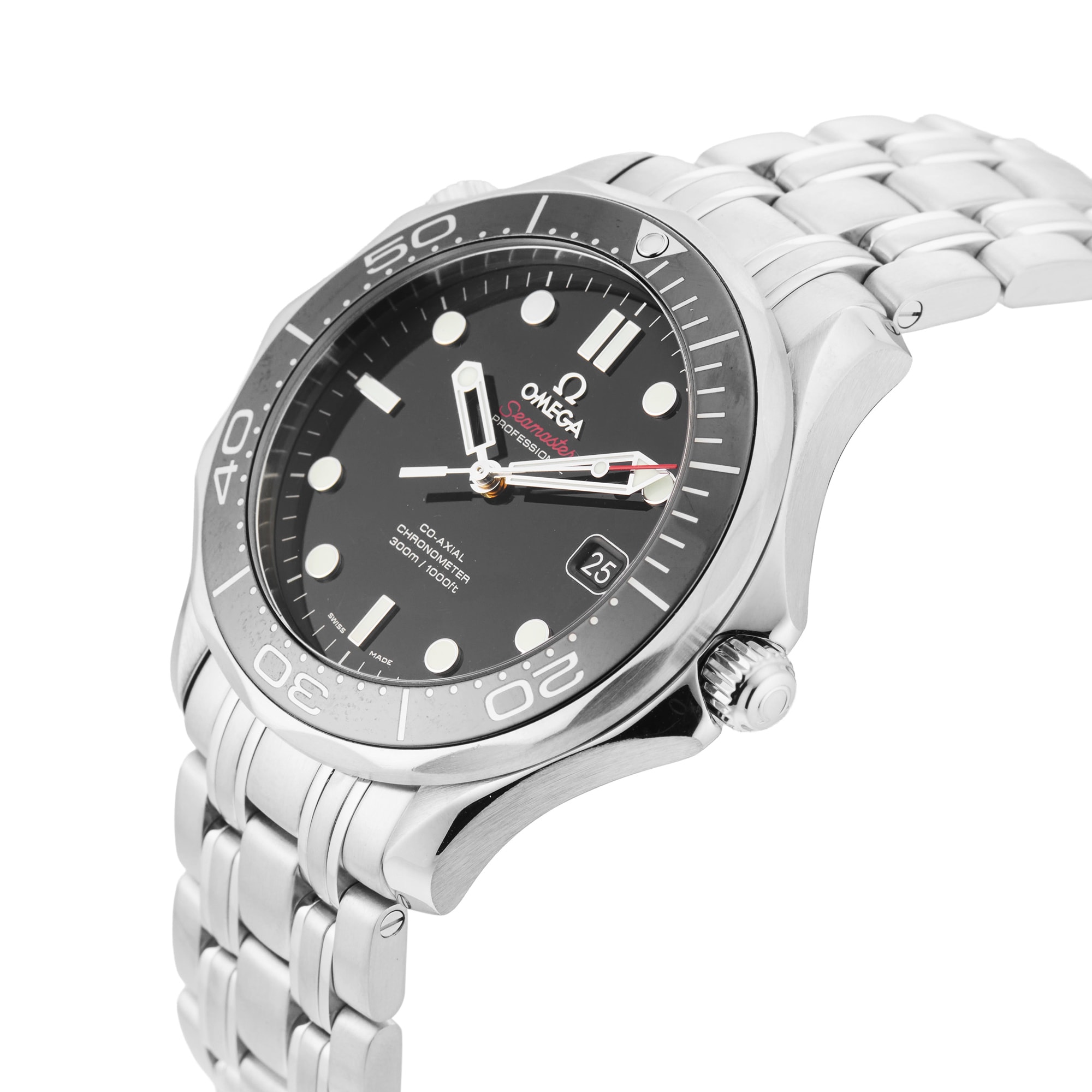 Pre-Owned Omega Seamaster Diver 300m 41mm Stainless Steel