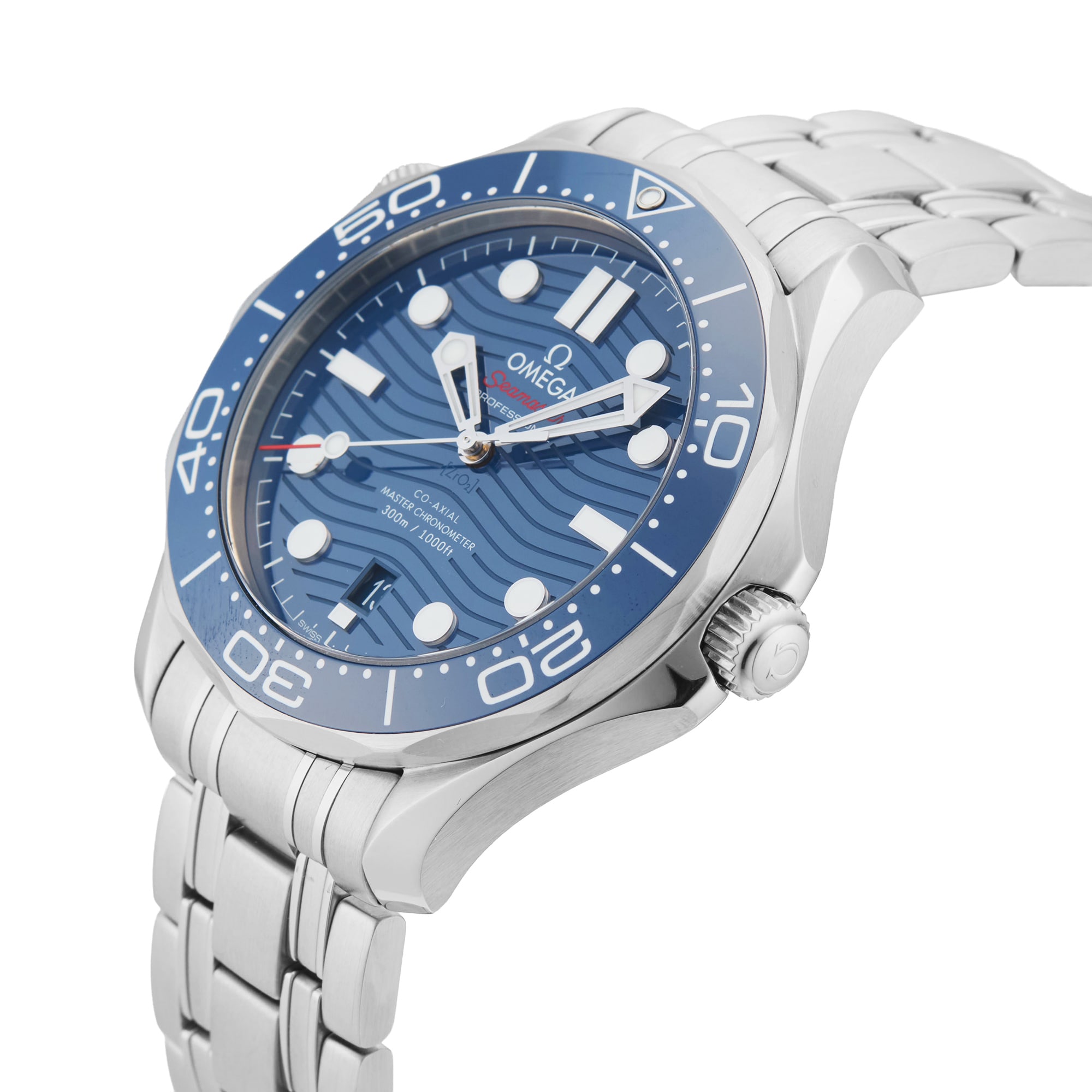 Pre-Owned Omega Seamaster Diver 300M 42mm Stainless Steel Pre-Owned Omega Seamaster Diver 300M 42mm Stainless Steel