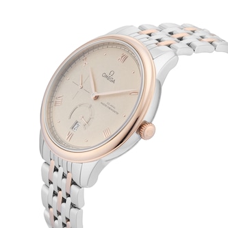 Pre-Owned Omega De Ville Prestige 41mm Stainless Steel and Rose Gold