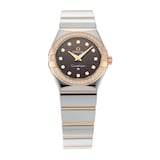 Pre-Owned Omega Constellation 27mm Stainless Steel and Rose Gold
