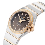 Pre-Owned Omega Constellation 27mm Stainless Steel and Rose Gold