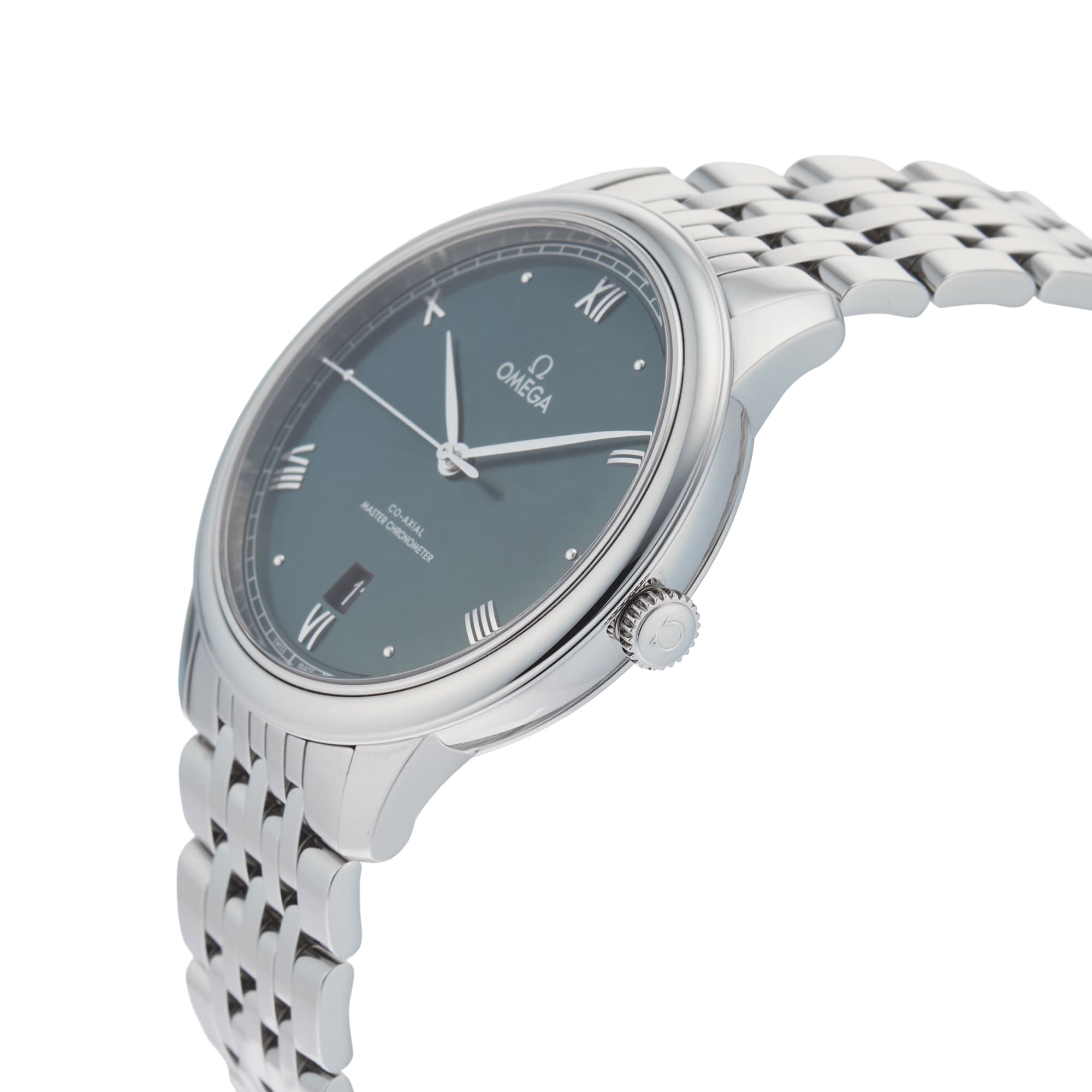 Pre-Owned Omega De Ville Prestige 40mm Stainless Steel O43410402010001 Pre-Owned Omega De Ville Prestige 40mm Stainless Steel O43410402010001