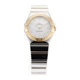 Pre-Owned Omega Constellation 27mm Stainless Steel and Yellow Gold