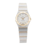 Pre-Owned Omega Constellation 24mm Stainless Steel and Yellow Gold