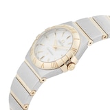Pre-Owned Omega Constellation 24mm Stainless Steel and Yellow Gold