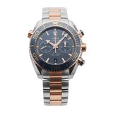 Pre-Owned Omega Seamaster Planet Ocean 45.5mm Stainless Steel and Rose Gold