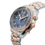 Pre-Owned Omega Seamaster Planet Ocean 45.5mm Stainless Steel and Rose Gold