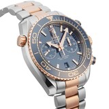 Pre-Owned Omega Seamaster Planet Ocean 45.5mm Stainless Steel and Rose Gold