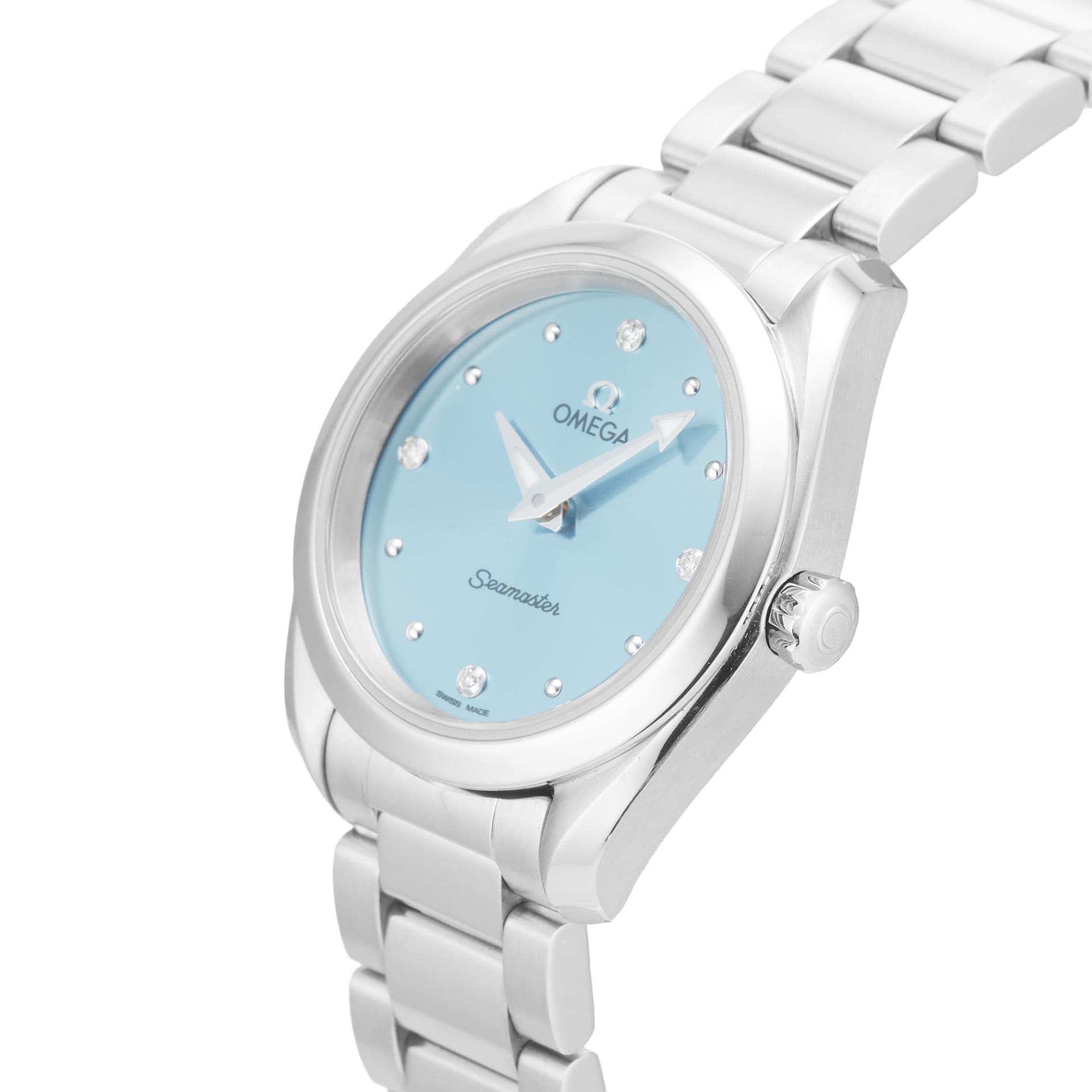 Pre-Owned Omega Seamaster Aqua Terra 28mm Stainless Steel Pre-Owned Omega Seamaster Aqua Terra 28mm Stainless Steel