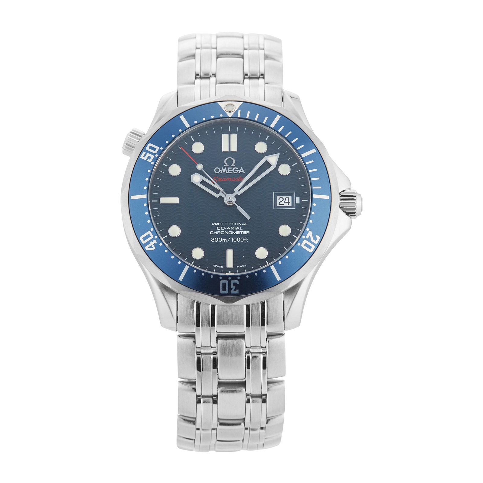 Pre-Owned Omega Seamaster Diver 300m 41mm Stainless Steel Pre-Owned Omega Seamaster Diver 300m 41mm Stainless Steel
