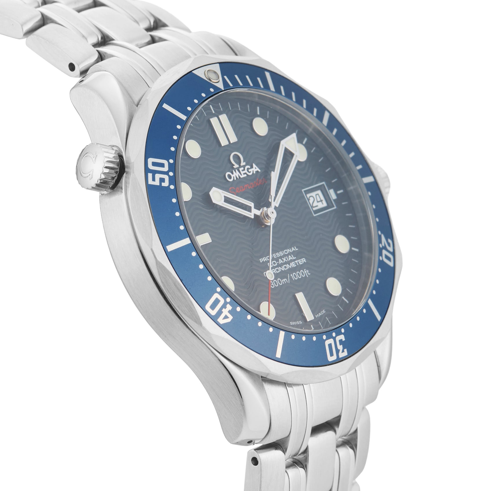 Pre-Owned Omega Seamaster Diver 300m 41mm Stainless Steel Pre-Owned Omega Seamaster Diver 300m 41mm Stainless Steel