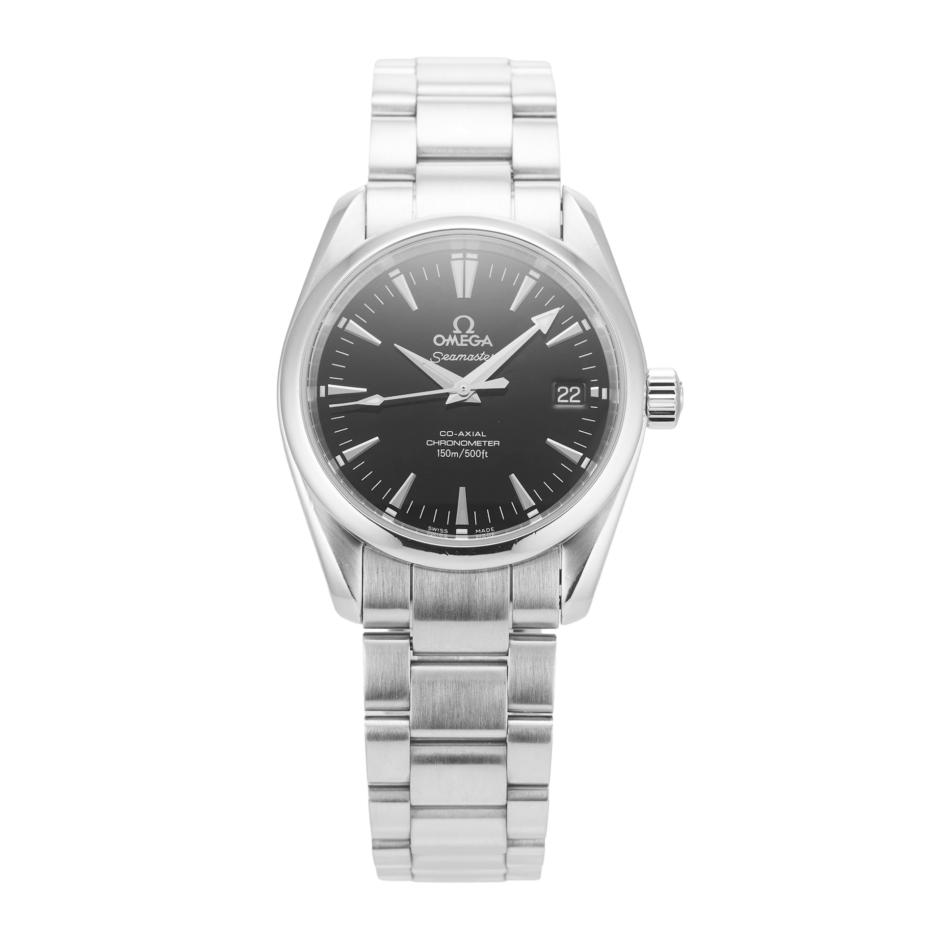 Pre-Owned Omega Seamaster 36.2mm Stainless Steel Pre-Owned Omega Seamaster 36.2mm Stainless Steel