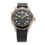 Pre-Owned Omega Seamaster Diver 42mm Stainless Steel and Yellow Gold
