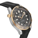 Pre-Owned Omega Seamaster Diver 42mm Stainless Steel and Yellow Gold