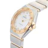 Pre-Owned Omega Constellation 25mm Stainless Steel and Yellow Gold