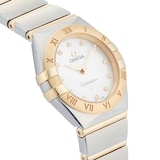 Pre-Owned Omega Constellation 25mm Stainless Steel and Yellow Gold