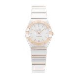 Pre-Owned Omega Constellation 24mm Stainless Steel and Rose Gold