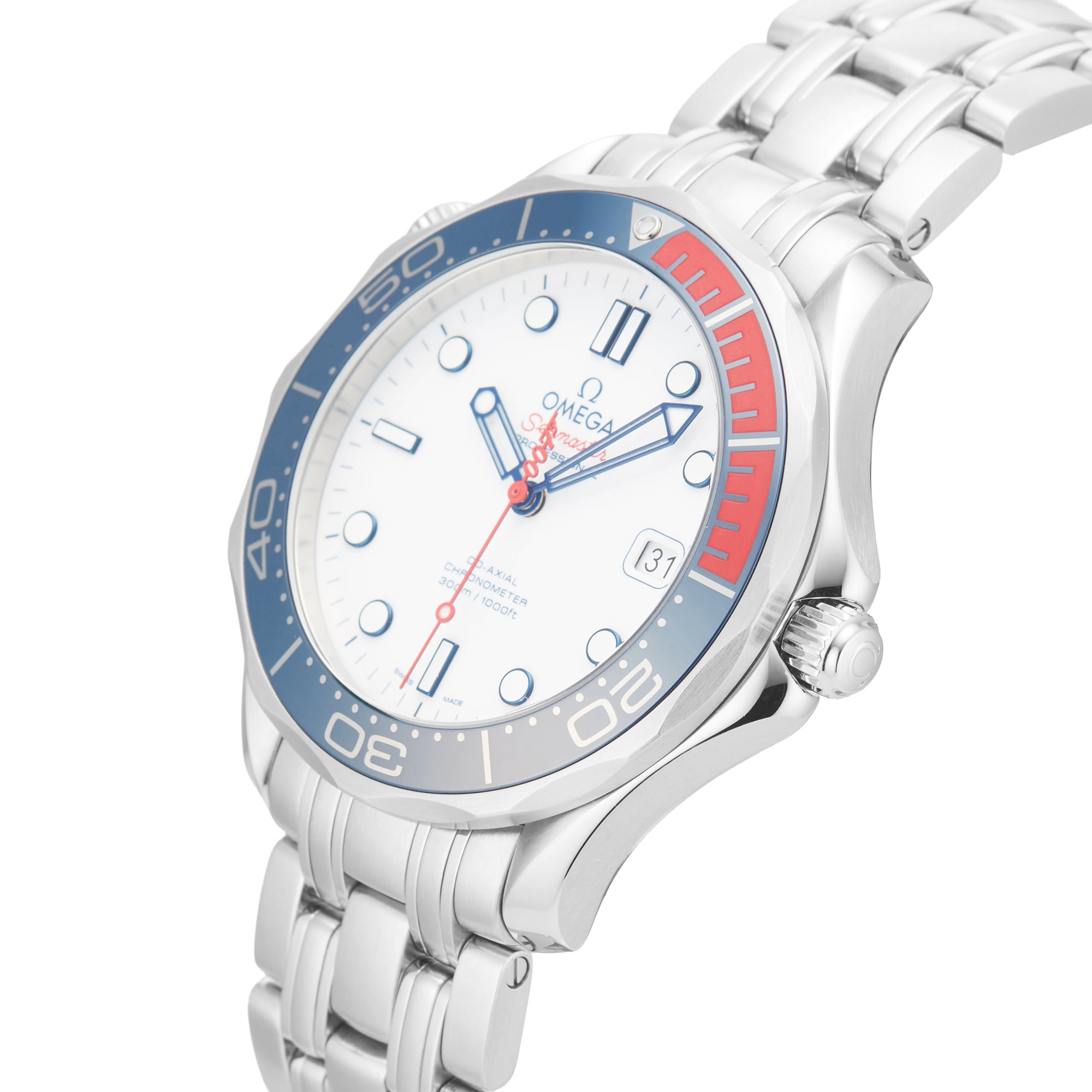 Pre-Owned Omega Seamaster Diver Commanders Watch Limited Edition 41mm Stainless Steel Pre-Owned Omega Seamaster Diver Commanders Watch Limited Edition 41mm Stainless Steel