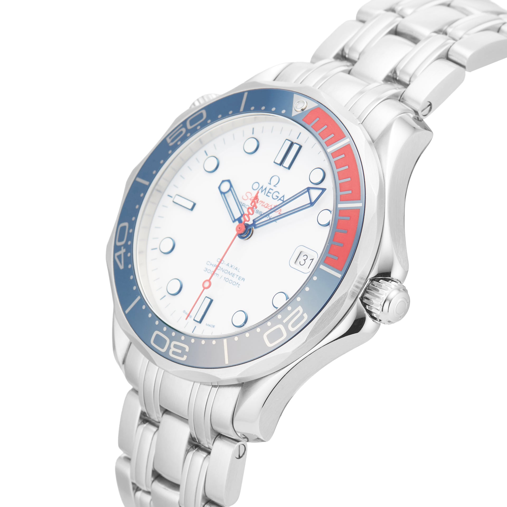 Pre-Owned Omega Seamaster Diver Commanders Watch Limited Edition 41mm Stainless Steel Pre-Owned Omega Seamaster Diver Commanders Watch Limited Edition 41mm Stainless Steel