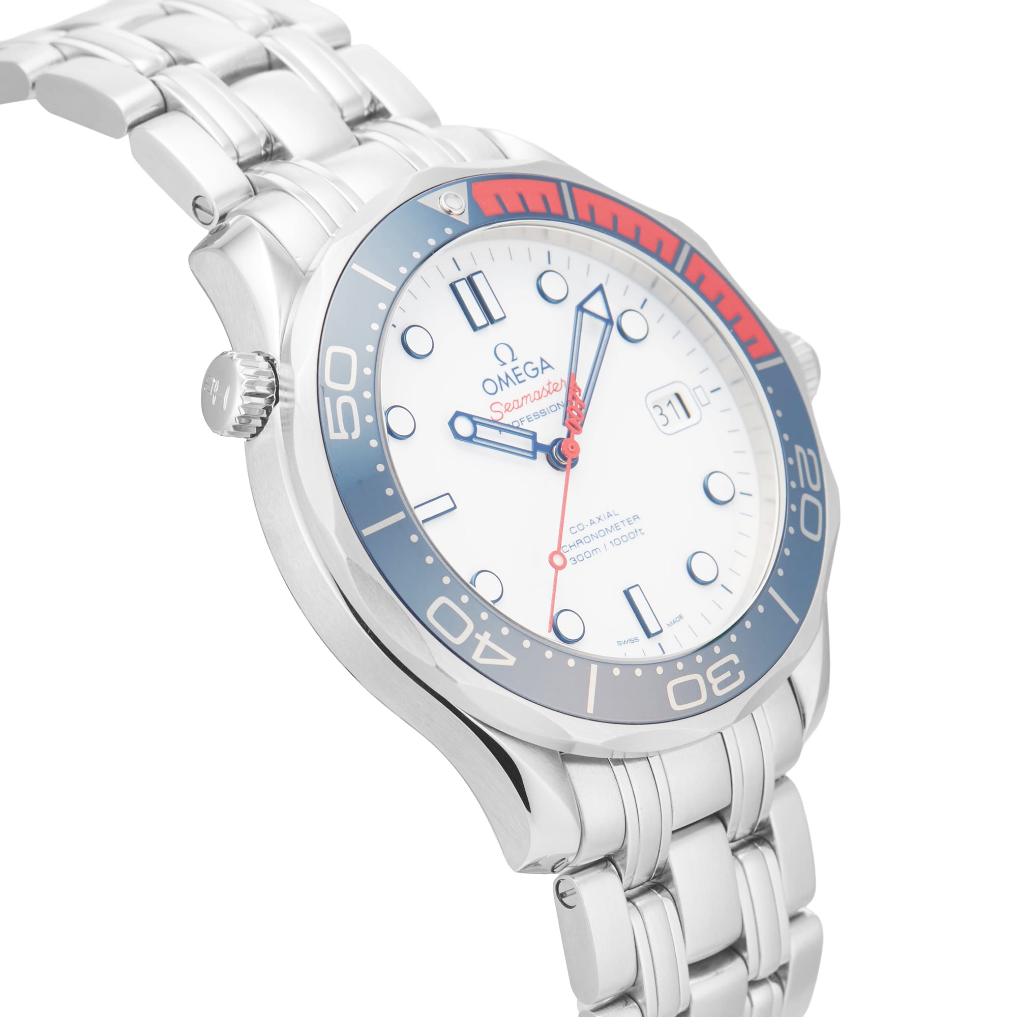 Pre-Owned Omega Seamaster Diver Commanders Watch Limited Edition 41mm Stainless Steel Pre-Owned Omega Seamaster Diver Commanders Watch Limited Edition 41mm Stainless Steel