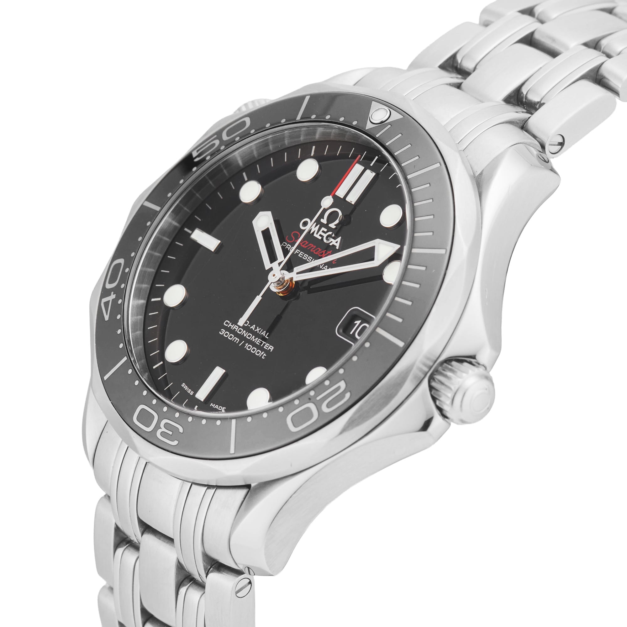 Pre-Owned Omega Seamaster Diver 300m 41mm Stainless Steel Pre-Owned Omega Seamaster Diver 300m 41mm Stainless Steel