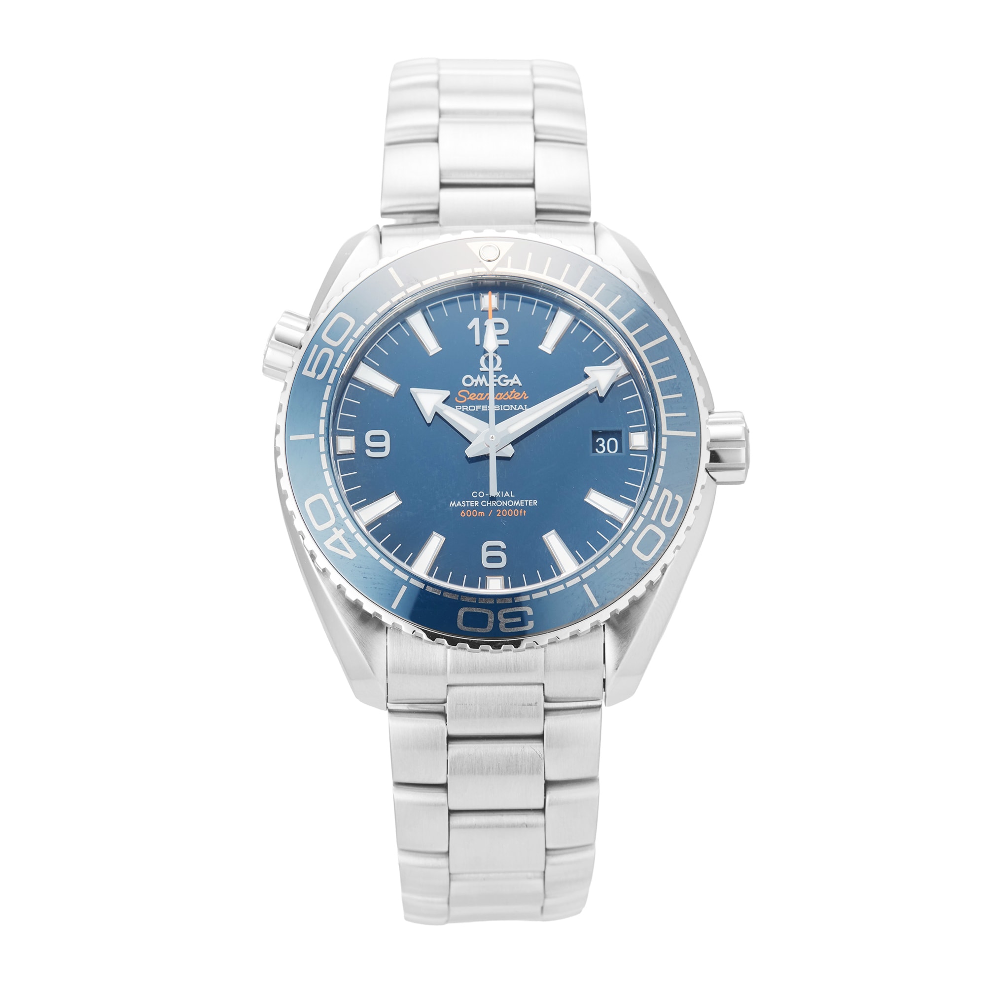 Pre-Owned Omega Seamaster Planet Ocean 600m 43.5mm Stainless Steel Pre-Owned Omega Seamaster Planet Ocean 600m 43.5mm Stainless Steel