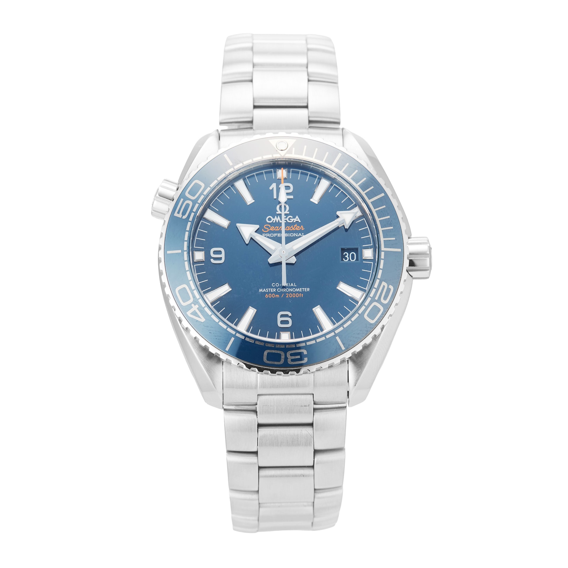 Pre-Owned Omega Seamaster Planet Ocean 600m 43.5mm Stainless Steel Pre-Owned Omega Seamaster Planet Ocean 600m 43.5mm Stainless Steel